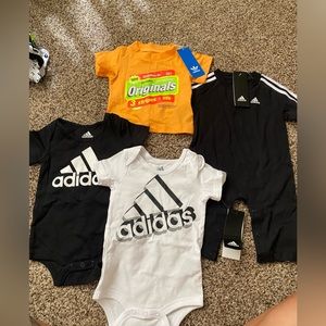 Adidas baby clothes bundle